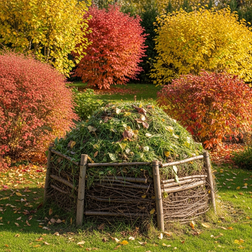 Rudens metas – žaliųjų atliekų kompostavimas ir tvarkymas sode